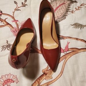 Red Michael kors shoes size 8